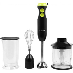 Блендер погружной Kitfort КТ-3041-2 350Вт черный/салатовый