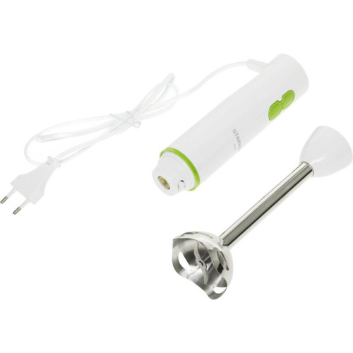 Блендер погружной Starwind SBP1113 750Вт белый/зеленый