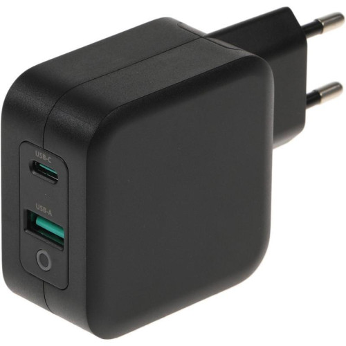 Блок питания TopON TOP-GaN-65WB автоматический 65W 5V-20V 3.25A 2xUSB от бытовой электросети LED индикатор Блок питания TopON TOP-GaN-65WB автоматический 65W 5V-20V 3.25A 2xUSB от бытовой электросети LED индикатор