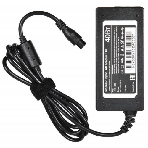 Блок питания Ippon E40 автоматический 40W 18.5V-20V 11-connectors 0.7A от бытовой электросети LED индикатор Блок питания Ippon E40 автоматический 40W 18.5V-20V 11-connectors 0.7A от бытовой электросети LED индикатор