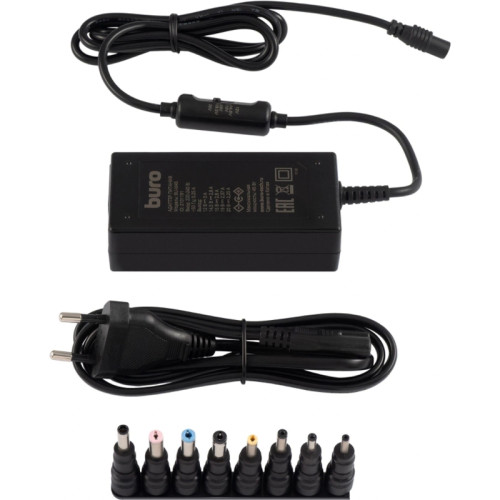 Блок питания Buro BU-M45 ручной 70W 12V-20V 8-коннект. 3A от бытовой электросети Блок питания Buro BU-M45 ручной 70W 12V-20V 8-коннект. 3A от бытовой электросети