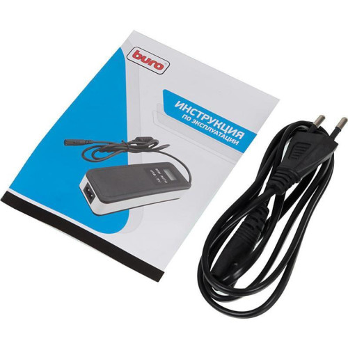 Блок питания Buro BUM-0036S40 автоматический 40W 9.5V-20V 8-connectors от бытовой электросети LED индикатор