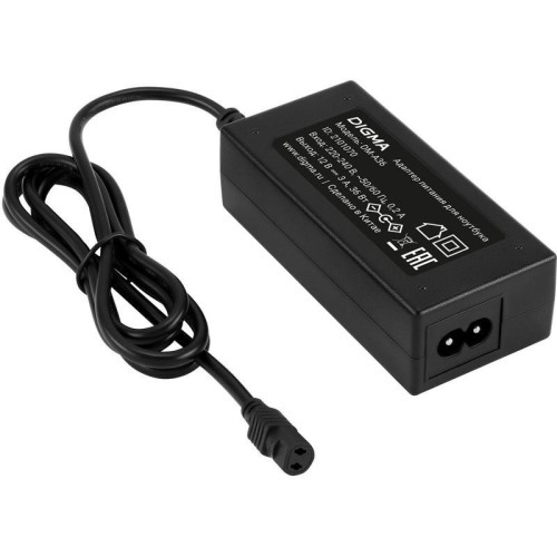 Блок питания Digma DM-A36 автоматический 36W 12V-12V 3-коннект. 3A от бытовой электросети