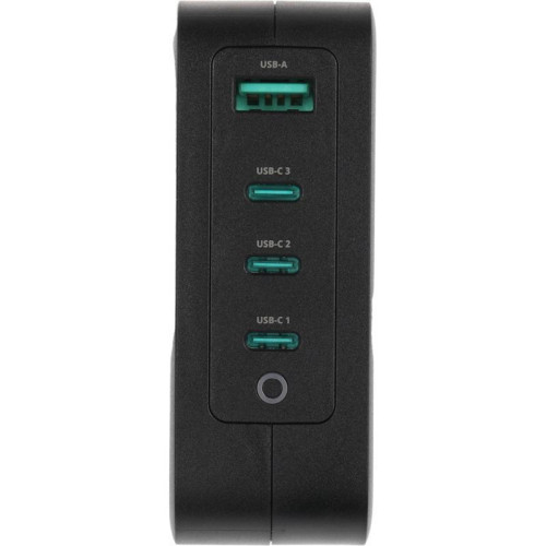 Блок питания TopON TOP-GaN-130WB автоматический 130W 5V-20V 5A 4xUSB от бытовой электросети LED индикатор
