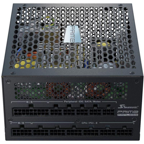 Блок питания Seasonic ATX 700W PRIME Fanless TX-700 80+ titanium 24pin APFC 10xSATA Cab Manag RTL [SSR-700TL]