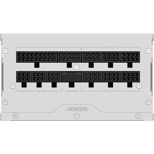 Блок питания Gigabyte ATX 850W GP-AE850PM PG5 ICE Gen.5 80+ platinum (20+4pin) APFC 120mm fan 8xSATA Cab Manag RTL [GP-AE850PM PG5 ICE]