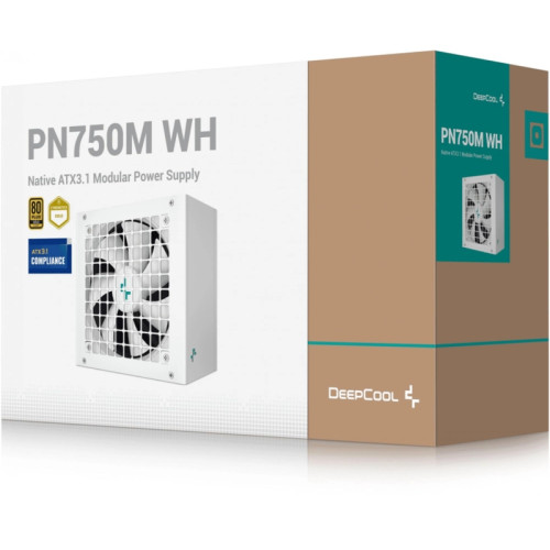 Блок питания ПК Deepcool PN750M WH (R-PN750M-FC0W-WGEU)