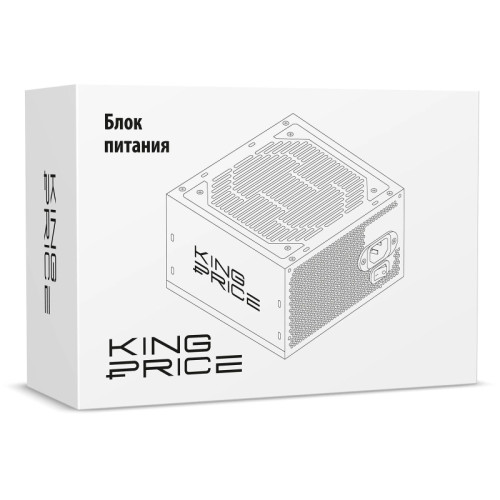 Блок питания KingPrice ATX 350W KPPSU350 (20+4pin) 120mm fan 2xSATA RTL [KPPSU350V2]