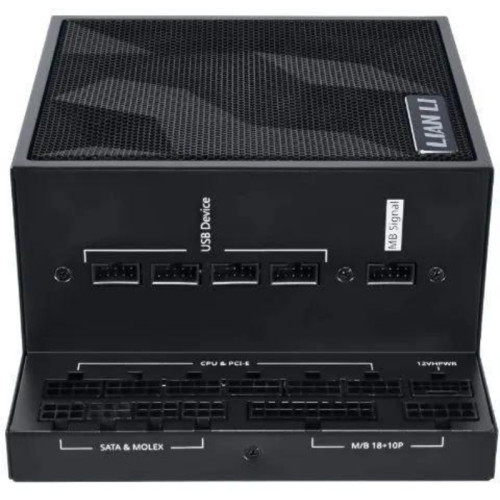 Блок питания Lian-Li ATX 1000W EDGE1000 + HUB Gen.5 80+ gold (20+4pin) APFC 120mm fan 12xSATA Cab Manag RTL