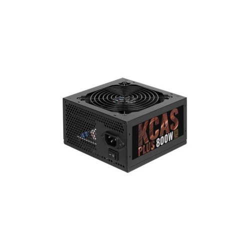 Блок питания Aerocool ATX 800W KCAS PLUS 800 80+ bronze (20+4pin) APFC 120mm fan 7xSATA RTL [KCAS-800W PLUS]