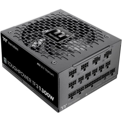 Блок питания Thermaltake ATX 1300W Toughpower TF1300 80+ titanium 24pin APFC 140mm fan color LED 12xSATA Cab Manag RTL