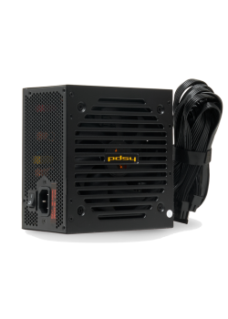 Блок питания/ Power Supply HSPD, 700W 80+ Bronze (ATX, 2.31, Semi-modular, 1x24(20+4)pin 550mm, 1xCPU*2 8(4+4)pin 600+150mm, 1xPCIe*2 8(6+2)pin 500+150mm, 2xSATA*3 400+150+150mm, 1xMOLEX4pin*3+FDD 400+150+150+150mm , Active, 120x120mm, 150x140x86mm, APFC,