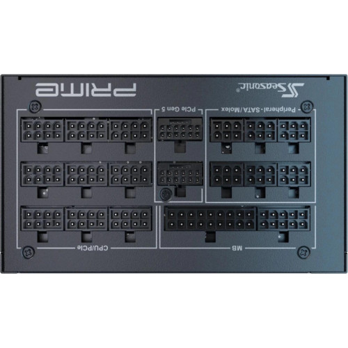 Блок питания Seasonic ATX 1600W Prime PX-1600 Gen.5 80+ platinum (20+4pin) APFC 135mm fan 18xSATA Cab Manag RTL [PX-1600 SSR-1600PD2]
