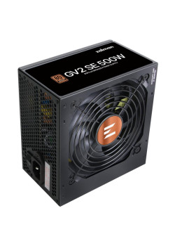 Блок питания ZALMAN ATX 12V Ver252 500W 80+Bronze, APFC, 120mm fan, 24pin, 1x4pin,1x8pin, 2xPCI-E, 3xMolex, 6xSATA, GV2 SE 500W, ZM500-GV2SE