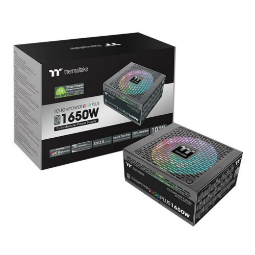 Блок питания Thermaltake Toughpower i/1650W/Fully Modular/Riing Duo/Full Range/Digital/80 Plus Titanium/EU/100% JP CAP All Flat Cables/Gen 5