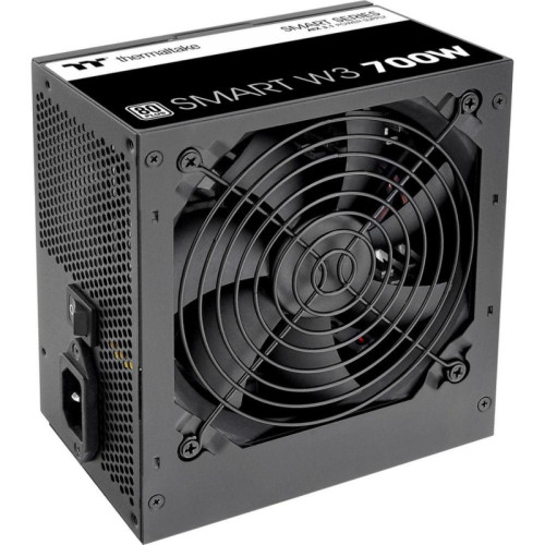 Блок питания Thermaltake ATX 700W Smart W3 80+ (20+4pin) APFC 120mm fan color LED 6xSATA RTL [PS-SPW-0700NNFAWE-1]