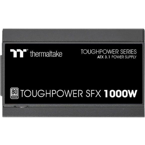 Блок питания Thermaltake SFX 1000W Toughpower SFX1000 Gen.5 80+ platinum (20+4pin) APFC 90mm fan 8xSATA Cab Manag RTL [PS-STP-1000FNFAPE-1]