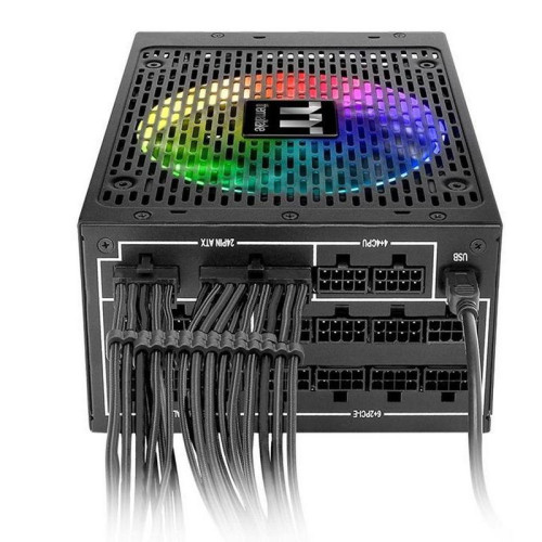 Блок питания Thermaltake Toughpower iRGB PLUS 1250W Titanium /1250W/Fully Modular/Riing Duo/Full Range/Digital/80 Plus Titanium/EU/106% JP CAP/All Flat Cables