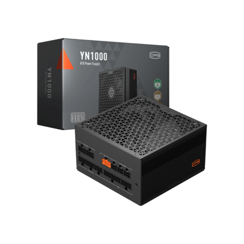 Блок питания ПК/ PCCooler, 1000W 80+ Gold (ATX, 3.1, , Full modular, 1x24(20+4)pin 550mm, 2xCPU 8(4+4)pin 650mm, 3xPCIe 8(6+2)pin 500mm, 1x12V(2x6) 12+4pin 650mm, 3xSATA*3+MOLEX4pin*1 450+120+120+120mm , Active, 135x135mm, 150x150x86mm, APFC, OVP,UVP,OCP,