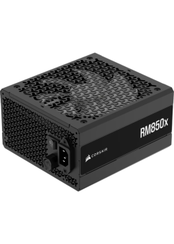 Блоки питания/ Power Supply Corsair RM850x, Model RPS0197, 850W 80+ Gold (ATX, 3.1, PCIe 5.1, Full modular, 1x24(20+4)pin, 1x12V-2x6, 2x4+4-pin CPU +12V (EPS), 3x4-pin Molex, 3x6+2-pin PCIe, 8xSATA3, Active, 140x140mm, 160x150x86mm, APFC, Power cable-EU, 