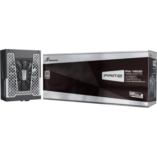 Блок питания Seasonic ATX 1600W Prime PX-1600 Gen.5 80+ platinum (20+4pin) APFC 135mm fan 18xSATA Cab Manag RTL [PX-1600 SSR-1600PD2]