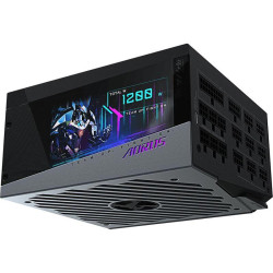 Блок питания Gigabyte ATX 1200W GP-AP1200PM 80+ platinum (20+4pin) APFC 140mm fan 16xSATA Cab Manag RTL [GP-AP1200PM]