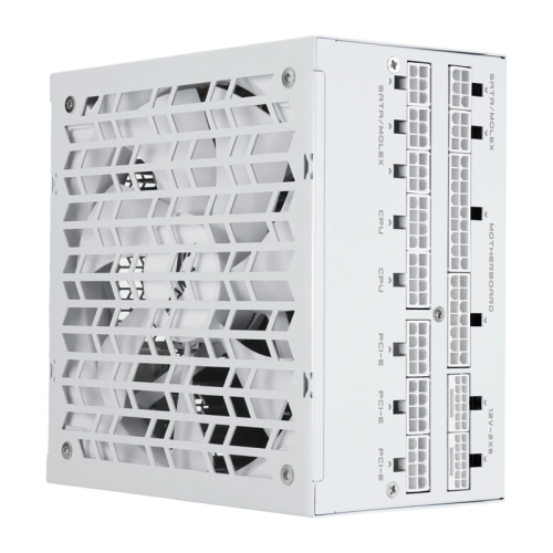 Блоки питания/ Power Supply SAMA P1000 White (XPH1000-AP), 1000W 80+ Platinum (ATX, 3.1, PCIe 5.0, Full modular, 1x24(20+4)pin mesh 600mm, 2xCPU 8(4+4)pin 700mm, 3xPCIe*2 8(6+2)pin 600mm, 1x12VHPWR PCIe 5.1 12+4pin 600W 600mm, 4xSATA*3 450+150+150+150mm, 