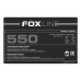 Блок питания Foxline FL550S 550W ATX PSU, 120FAN, 24 pin, 4 + 4 Pin (12V), 5*SATA, 2*4 pin molex, 1*FDD, 1*PCI-e(6 + 2 pin) Блок питания Foxline FL550S 550W ATX PSU, 120FAN, 24 pin, 4 + 4 Pin (12V), 5*SATA, 2*4 pin molex, 1*FDD, 1*PCI-e(6 + 2 pin)