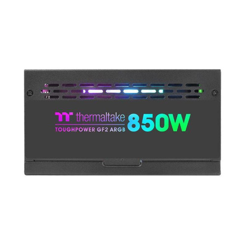 Блок питания Thermaltake ATX 850W Toughpower GF2 ARGB 80+ gold 24pin APFC 140mm fan color LED 9xSATA Cab Manag RTL [PS-TPD-0850F3FAGE-2]