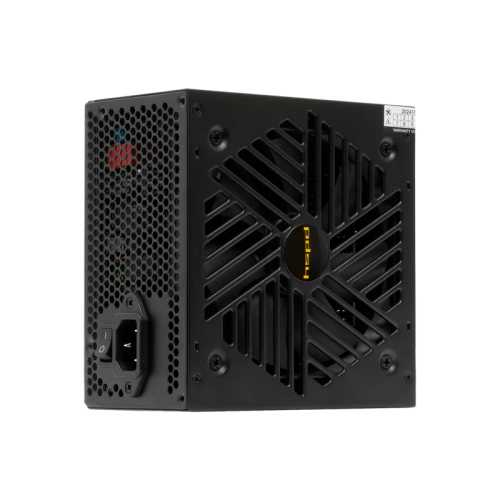 Блок питания/ HSPD, 850W 80+ Gold (ATX, 2.52, Full modular, 1x24(20+4)pin mesh 550mm, 1xCPU*2 8(4+4)pin 650+150mm, 2xPCIe*2 8(6+2)pin 500+150mm, 2xSATA*3 450+150+150mm, 1xMOLEX4pin*3 450+150+150mm , Active, 120x120mm, 150x140x86mm, APFC, OVP, UVP, SCP, OC
