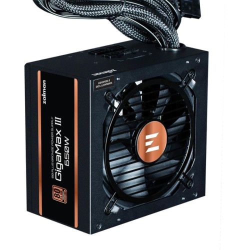 Блок питания Zalman ATX 850W ZM850-GV3 Gen.5 80+ bronze (20+4pin) APFC 120mm fan 6xSATA RTL [ZM850-GV3]