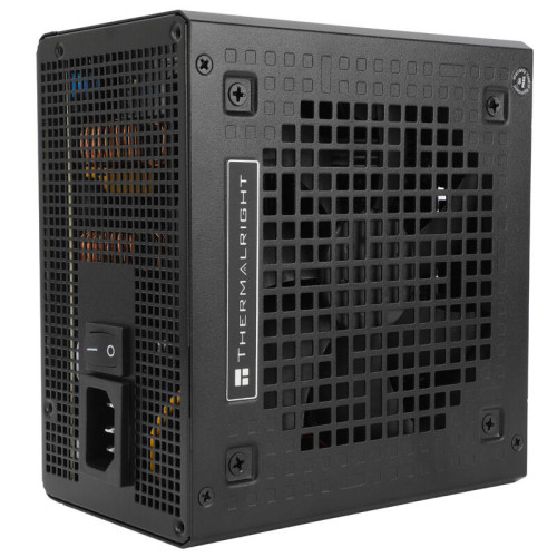 Блок питания 650W/ Power Supply Thermalright, 650W 80+ Bronze (ATX, 3.0, Full modular, 1x24(20+4)pin, 2xCPU 8(4+4)pin, 4xPCIe*2 8(6+2)pin, 3xSATA3, 3xMOLEX4pin, Active, 120x120mm, 150x140x86mm, APFC, black)