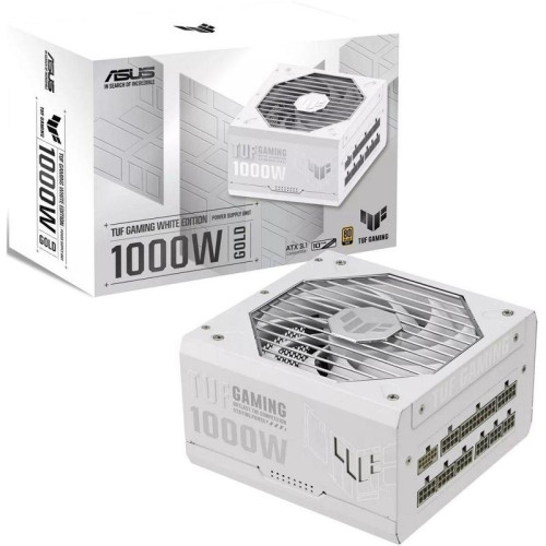 Блок питания ASUS TUF-GAMING-1000G-WHITE /PSU, CE+UK (90YE00S5-B0NA00)