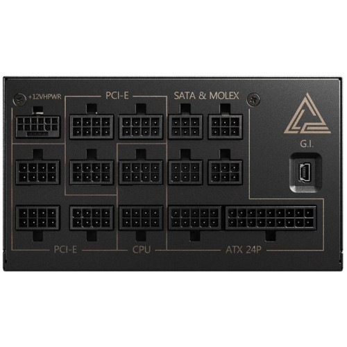 Блок питания MSI ATX 1300W MEG Ai1300P 80+ platinum 24pin APFC 120mm fan 16xSATA Cab Manag RTL [306-7ZP4A11-CE0]