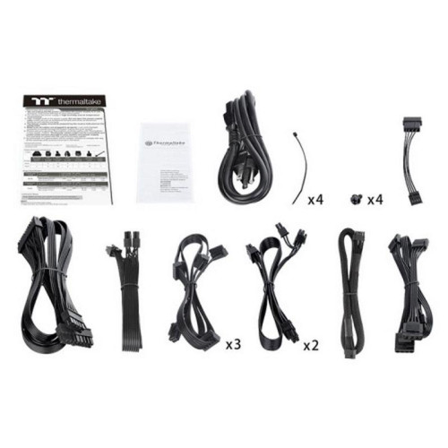 Блок питания Thermaltake Toughpower GF3 ARGB 750W PS-TPD-0750F4FAGE-1 /Fully Modular/Pure 14/Full Range/Analog/80 Plus Gold/EU/100% JP CAP/All Flat Cables/Gen 5