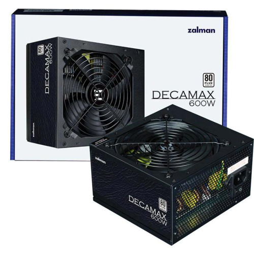 Блок питания Zalman ATX 600W ZM600-LX3 80+ (20+4pin) APFC 120mm fan 5xSATA RTL [ZM600-LX3]