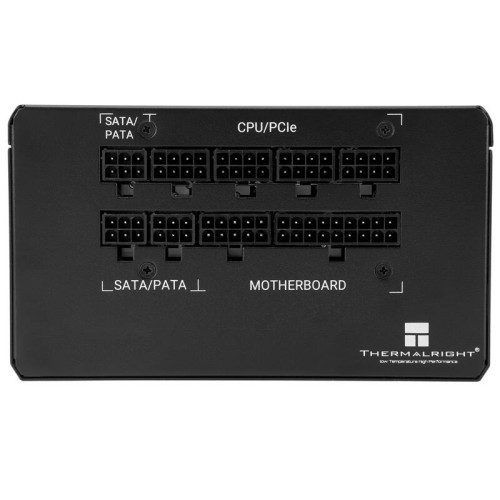 Блок питания 650W/ Power Supply Thermalright, 650W 80+ Bronze (ATX, 3.0, Full modular, 1x24(20+4)pin, 2xCPU 8(4+4)pin, 4xPCIe*2 8(6+2)pin, 3xSATA3, 3xMOLEX4pin, Active, 120x120mm, 150x140x86mm, APFC, black)