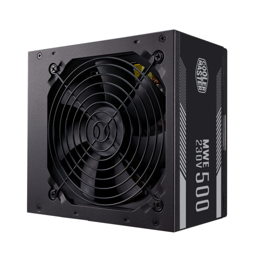 Блок питания 500 Ватт/ Power Supply Cooler Master MWE White, 500W, ATX, 120mm, 6xSATA, 2xPCI-E(6+2), APFC, 80+ White