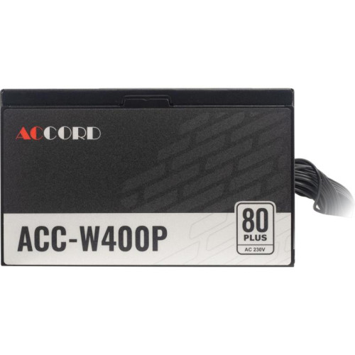 Блок питания Accord ATX 400W ACC-W400P 80 PLUS WHITE (20+4pin) 120mm fan 6xSATA [ACC-W400P]