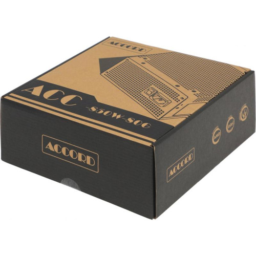 Блок питания Accord ATX 850W ACC-850-80G 80+ white (20+4pin) APFC 120mm fan 6xSATA RTL