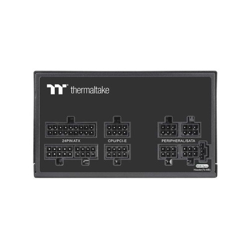 Блок питания Thermaltake ATX 650W Toughpower GF1 ARGB 80+ gold (20+4pin) APFC 140mm fan color LED 9xSATA Cab Manag RTL [PS-TPD-0650F3FAGE-1]