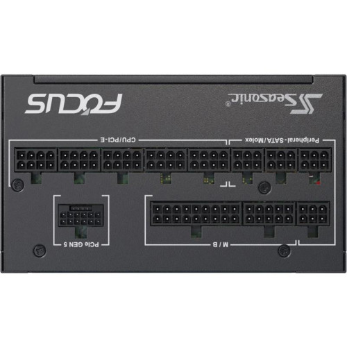 Блок питания Seasonic ATX 1000W Focus GX-1000 80+ gold (20+4pin) APFC 135mm fan 10xSATA Cab Manag RTL [GX-1000 V4 SRP-FGX102-A5A32SF]