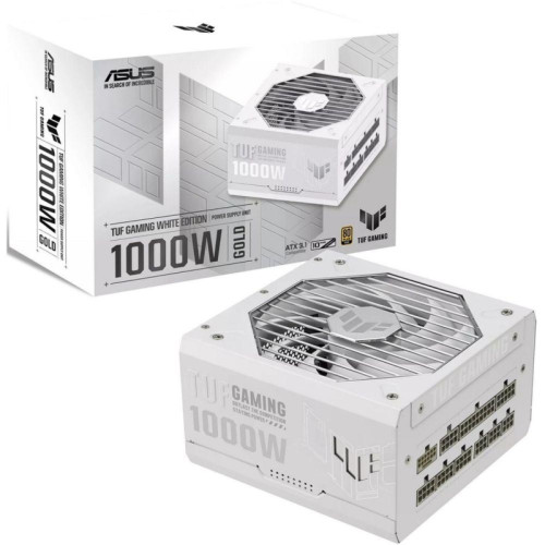 Блок питания ASUS TUF-GAMING-1000G-WHITE /PSU, CE+UK (90YE00S5-B0NA00) Блок питания ASUS TUF-GAMING-1000G-WHITE /PSU, CE+UK (90YE00S5-B0NA00)