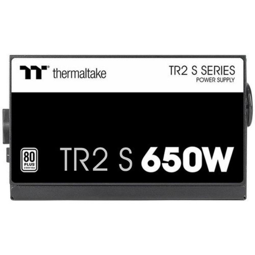 Блок питания Thermaltake ATX 650W TR2 S V2 80+ white (20+4pin) APFC 120mm fan 5xSATA RTL