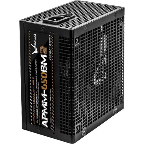 Блок питания Formula ATX 650W AP-650MB 80+ bronze (20+4pin) APFC 140mm fan 6xSATA Cab Manag RTL [AP-650MB]