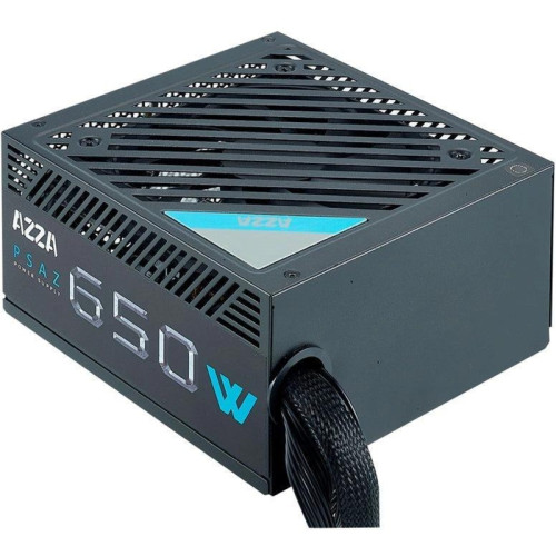 Блок питания Azza ATX 650W PSAZ-650B 80+ bronze (20+4pin) APFC 120mm fan 5xSATA RTL [PSAZ-650]