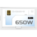 Блок питания 650W/ Power Supply Thermalright, 650W 80+ Gold (ATX, 3.1, Full modular, 1x24(20+4)pin, 2xCPU 8(4+4)pin, 2xPCIe*2 8(6+2)pin, 8xSATA3, 3xMOLEX4pin, Active, 120x120mm, 150x140x86mm, APFC, OVP, UVP, SCP, OCP, OTP, OPP, white)