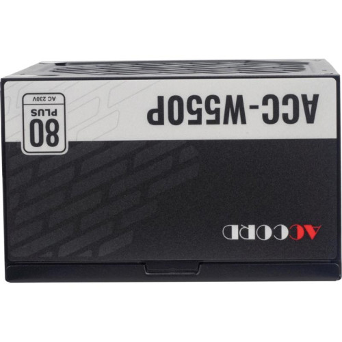 Блок питания Accord ATX 550W ACC-W550P 80 PLUS WHITE (20+4pin) 120mm fan 6xSATA [ACC-W550P]