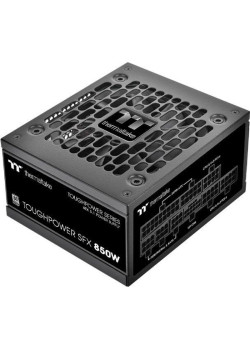 Блок питания Thermaltake SFX 850W Toughpower SFX850 Gen.5 80+ platinum (20+4pin) APFC 90mm fan 8xSATA Cab Manag RTL [PS-STP-0850FNFAPE-1]