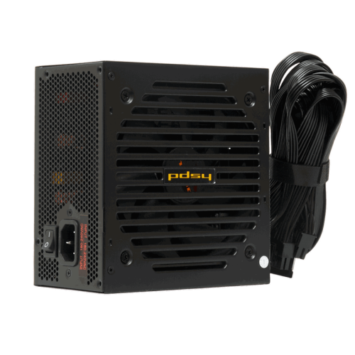 Блок питания HSPD, 650W 80+ Bronze (ATX, 2.31, Semi-modular, 1x24(20+4)pin 550mm, 1xCPU*2 8(4+4)pin 600+150mm, 1xPCIe*2 8(6+2)pin 500+150mm, 2xSATA*3 400+150+150mm, 1xMOLEX4pin*3+FDD 400+150+150+150mm , Active, 120x120mm, 150x140x86mm, APFC, OVP, UVP, SCP